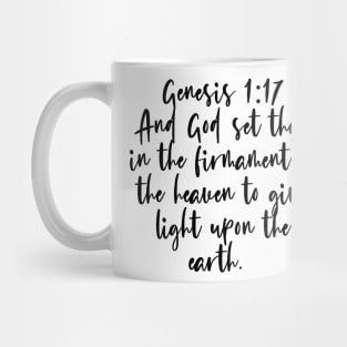 Genesis 1:17 Mug